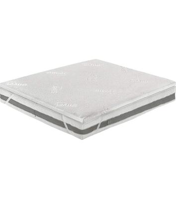 MATTRESS COVER 2P TOPPER 160X190 MEMORY SILVER Tellini S.r.l. Wholesale Clothing